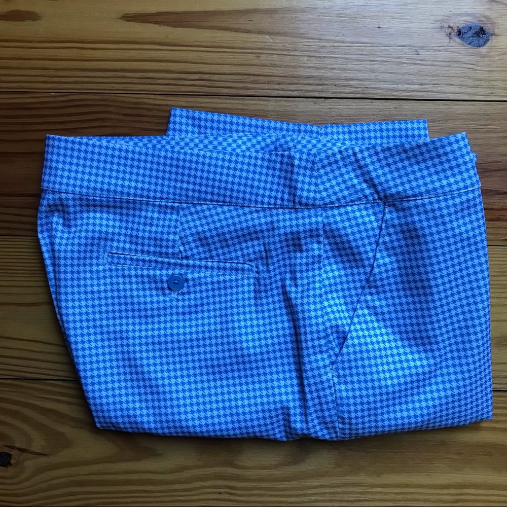 Greg Norman Blue Houndstooth Golf Shorts, EUC, 10 - Picture 11 of 12